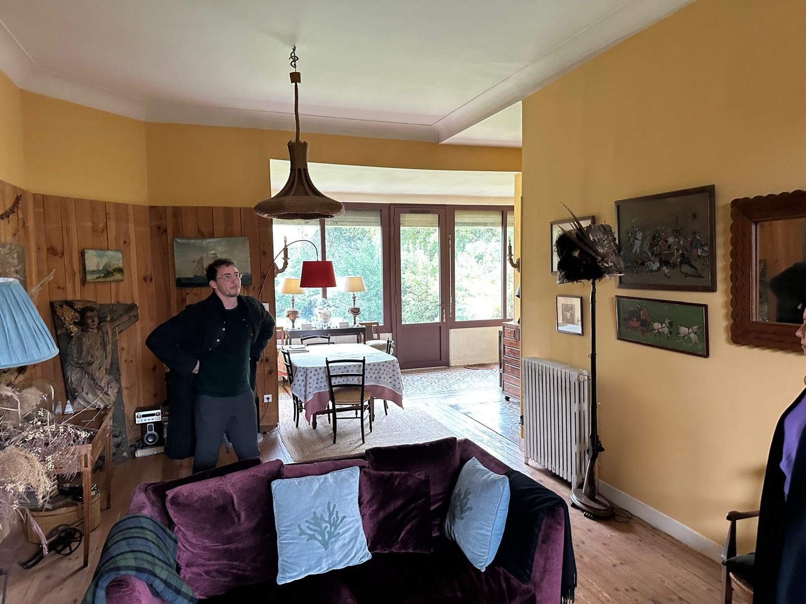 Le séjour avant les travaux
