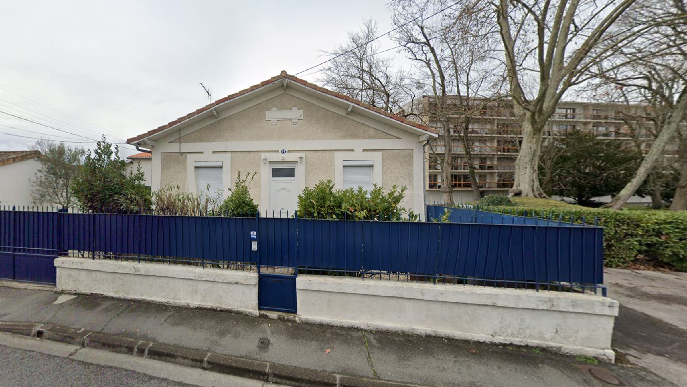 La maison avant la surélévation, côté rue