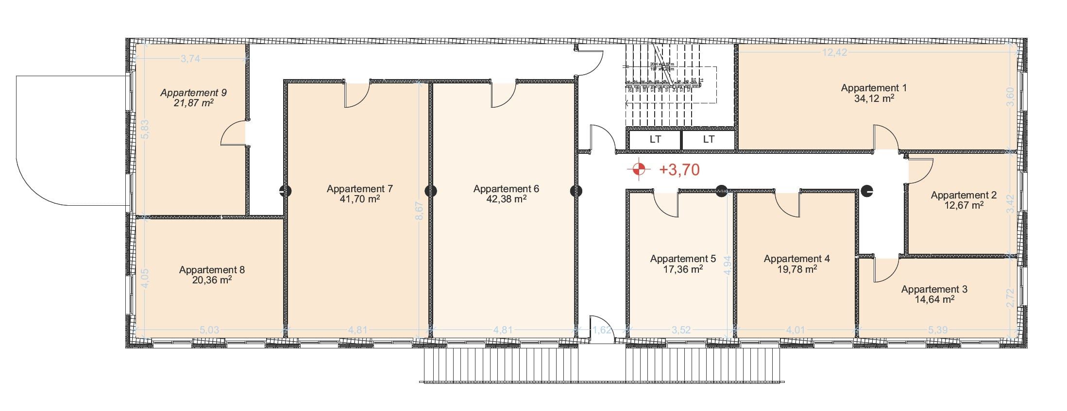 Plan du rez-de-chaussée